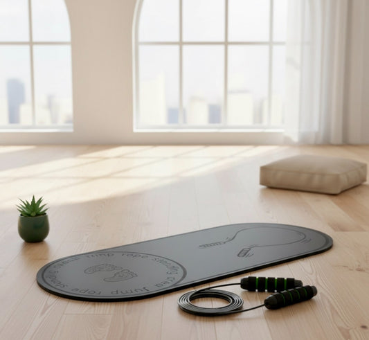FlexaForm Mat - Elasticity Fitness Mat & Skipping Rope
