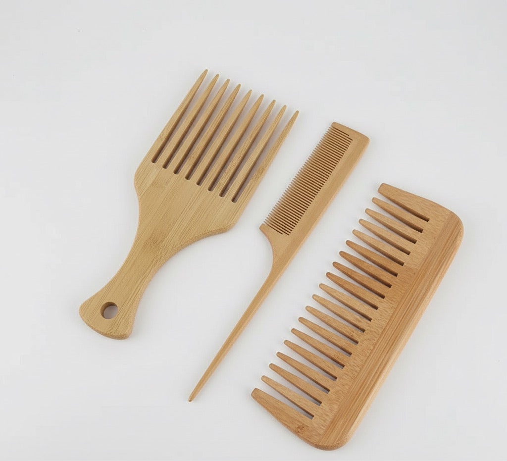 Afi Bamboo Comb Set