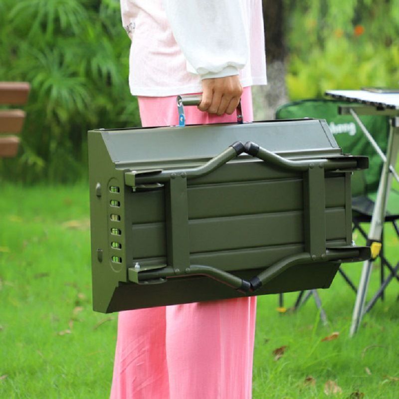 Outdoor Foldable Barbecue Stove - Portable Edition