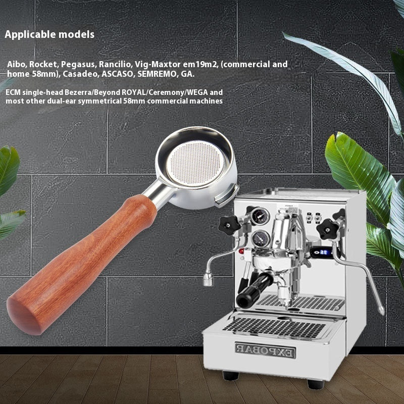 Bottomless Portafilter Gift Set - Wooden Edition