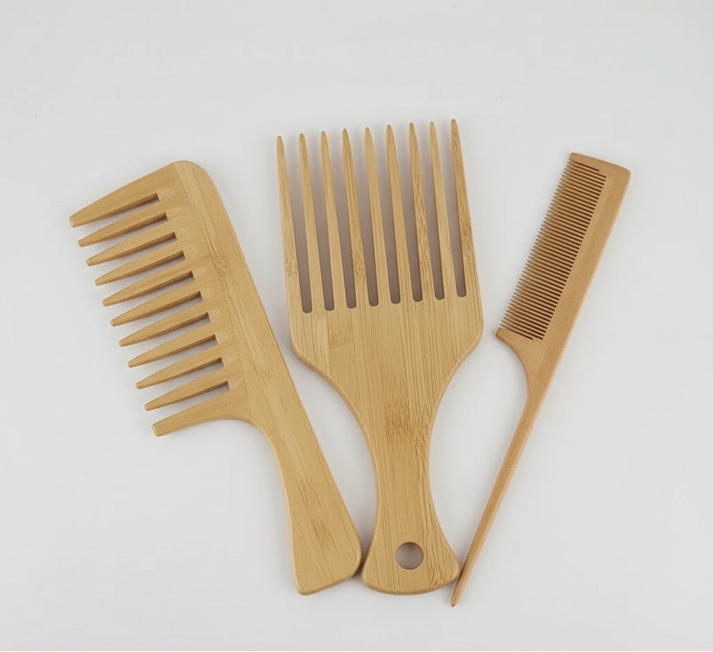 Afi Bamboo Comb Set
