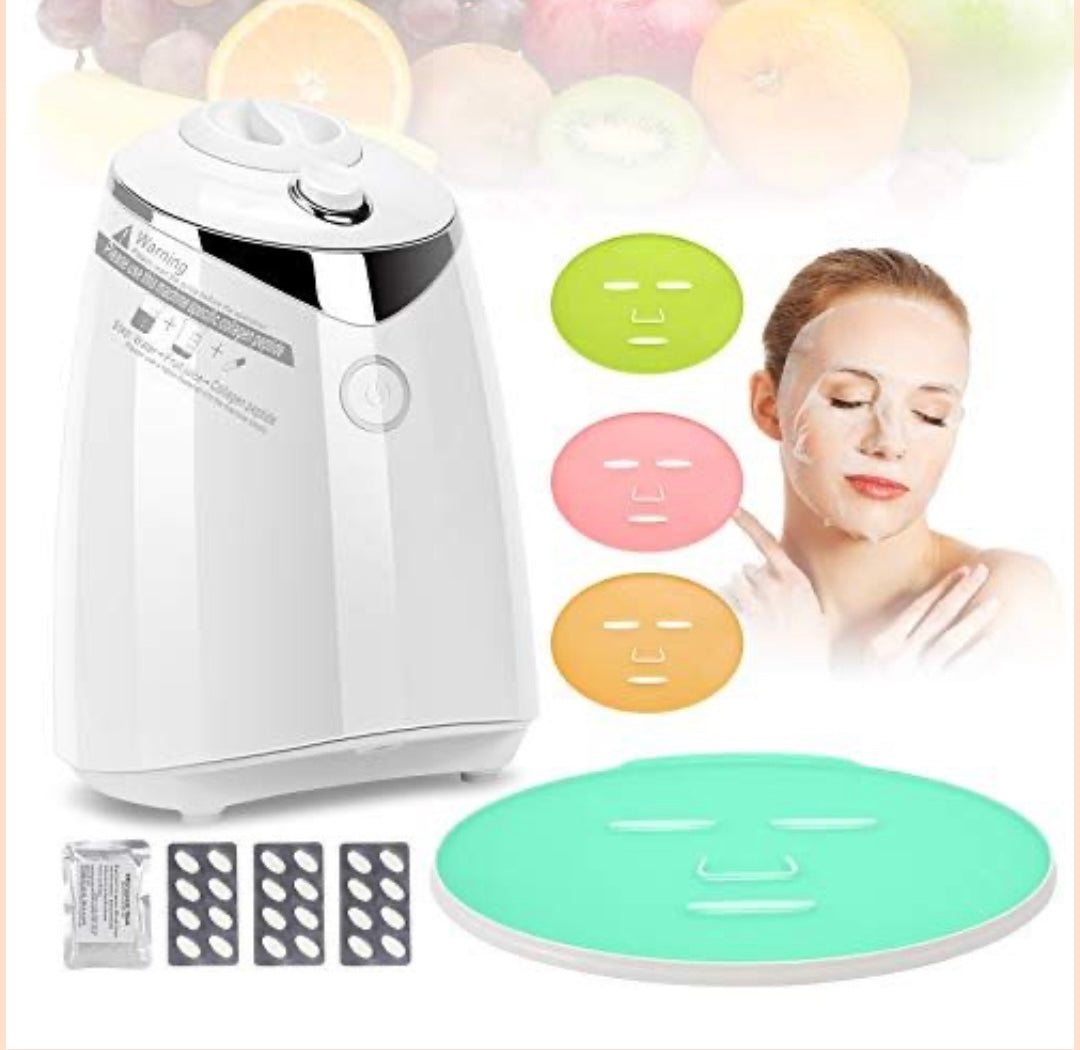 DIY Face Mask Maker - Automatic Fruit & Collagen Facial Treatment