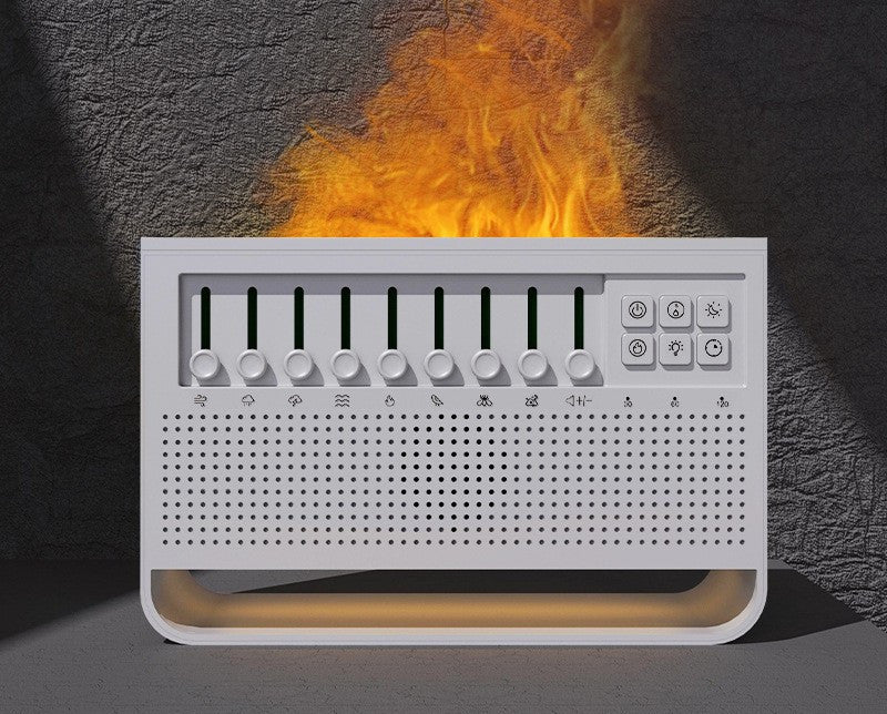White Noise Machine - Aromatherapy Flame Simulation