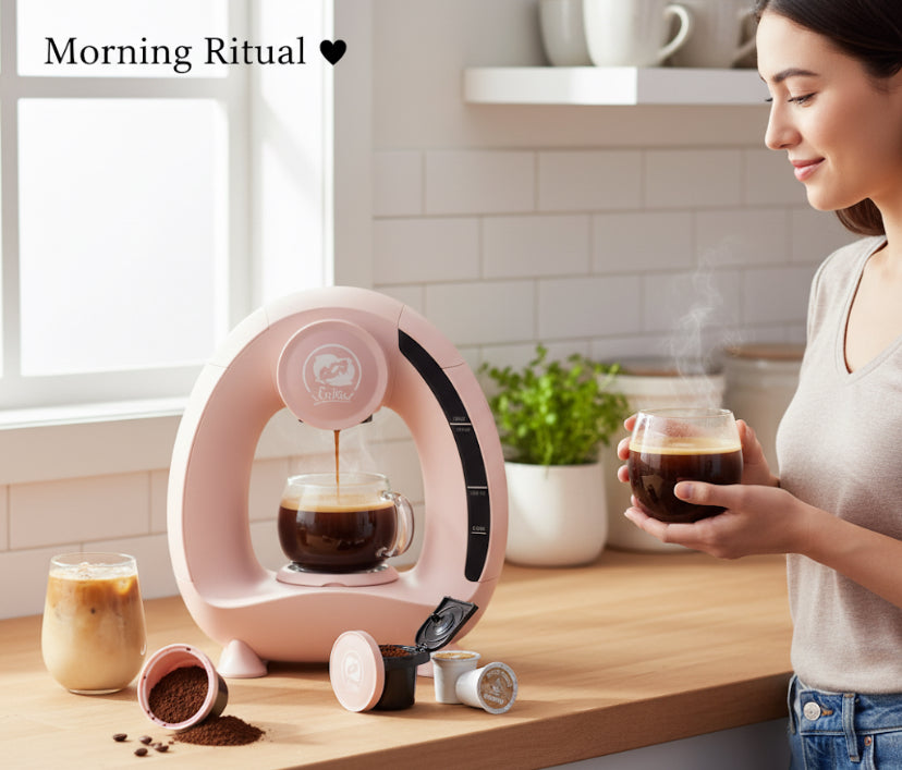 Mini Americano Coffee Machine - Silent & Portable