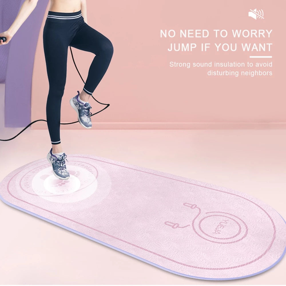 FlexaForm Mat - Elasticity Fitness Mat & Skipping Rope