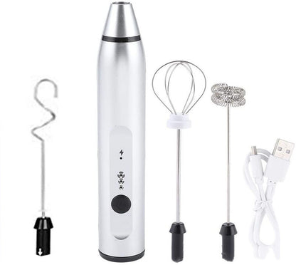 Versatile Rechargeable Electric Milk Frother