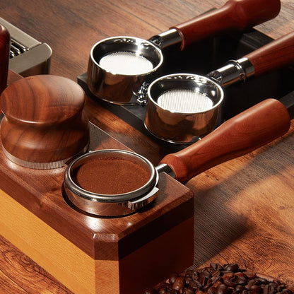 Bottomless Portafilter Gift Set - Wooden Edition