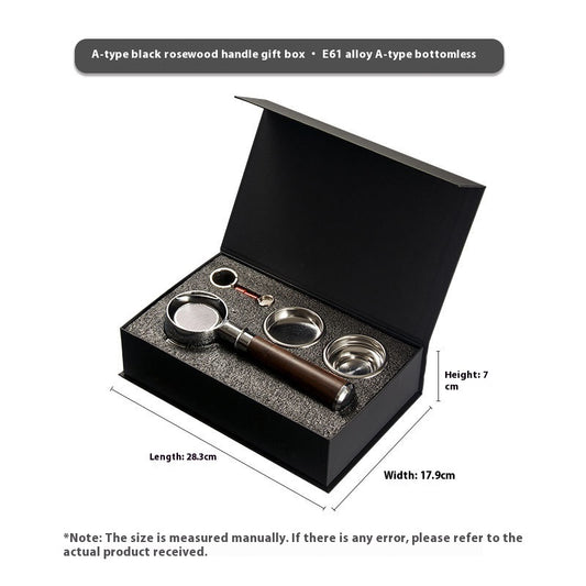 Bottomless Portafilter Gift Set - Wooden Edition