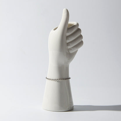 Manus Divina - Ceramic Hand Vase