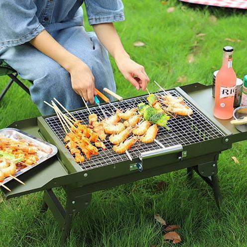 Outdoor Foldable Barbecue Stove - Portable Edition