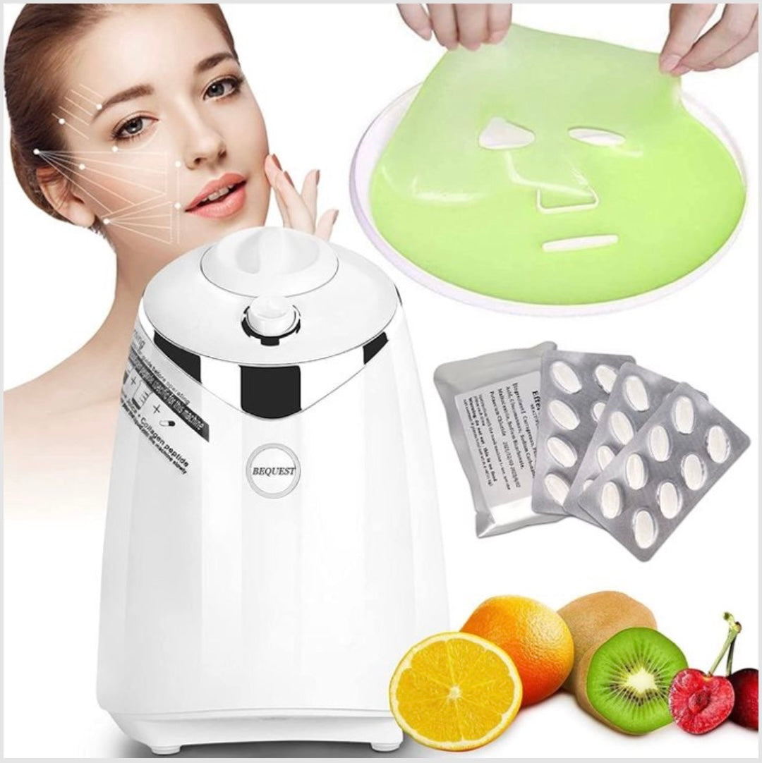 DIY Face Mask Maker - Automatic Fruit & Collagen Facial Treatment