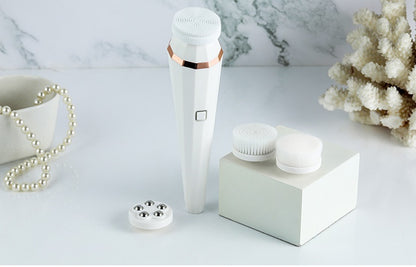 PureGlow 4X Electric Facial Cleansing Brush