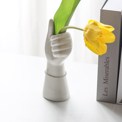 Manus Divina - Ceramic Hand Vase
