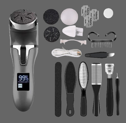 Electric Foot Scrubber - LCD Callus Remover